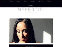 Tablet Screenshot of nefertitijaquez.com